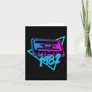 1982 Cette Tape Music Halloween Costume 80's Card