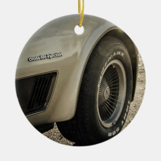 1982 Chevrolet Corvette Collector's Edition Wheel Ceramic Ornament
