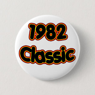 1982 Classic 2 Inch Round Button