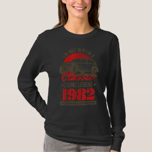 1982 Party For Men 40 Old Birthday For Sister T-Shirt
