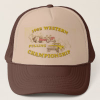 1982 Tractor Truck Pull Mesh Trucker Hat Cap