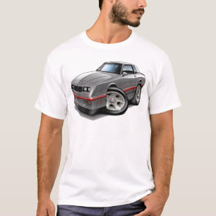 1983-88 Monte Carlo Grey-Red Car T-Shirt