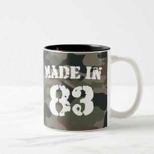 1983 Made In 83 Two-Tone Coffee Mug