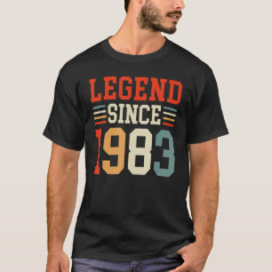 1983 Men Women 40 Years Old 40th Birthday T-Shirt