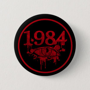 1984 2 INCH ROUND BUTTON