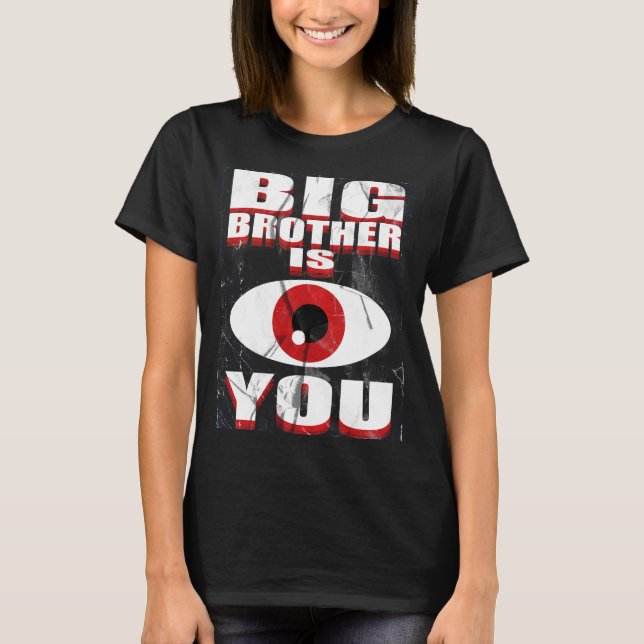 1984 Big Brother is Watching You Shirt ( Women's ) (Front)