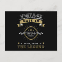 1984 Born Birthday Vintage