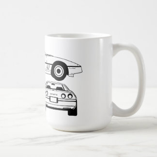 1984 Chevrolet Corvette schematic Mug