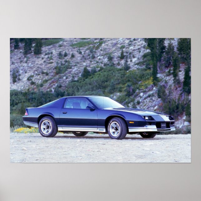 1984 Chevy Camaro Z28 Poster (Front)