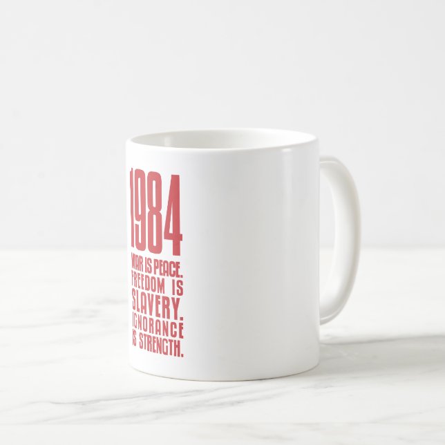 1984 COFFEE MUG (Front Right)