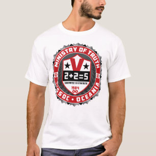  1984 Dystopian Truth Think Political Big Brother  T-Shirt