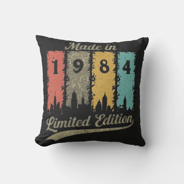 1984 : Limited Edition Outdoor Pillow (Front)