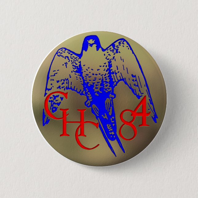 1984 Los Banos 2 Inch Round Button (Front)