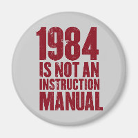 1984 n'est pas un aimant manuel d'instruction