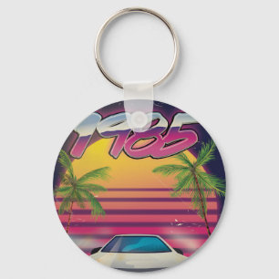 1985 - vintage poster keychain