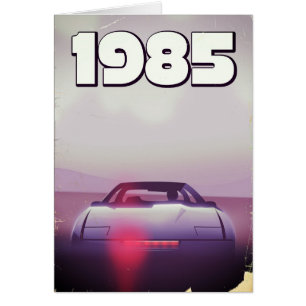 1985 vintage supercar poster