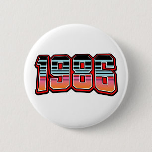 1986 2 INCH ROUND BUTTON