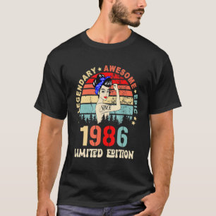 1986 36th Birthday 36 Year Old T-Shirt