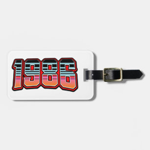 1986 GIANT COFFEE MUG LUGGAGE TAG