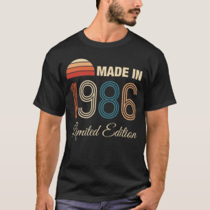 1986 Limited Edition 40th Birthday T-Shirt