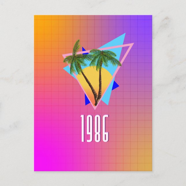 1986 tropical paradise postcard (Front)