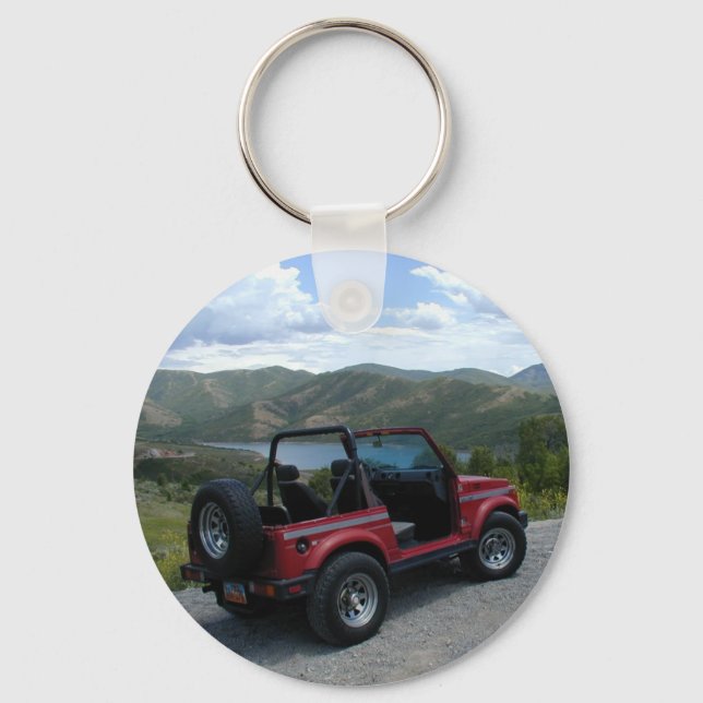 1987 Suzuki Samurai Keychain (Front)