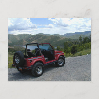 1987 Suzuki Samurai Postcard