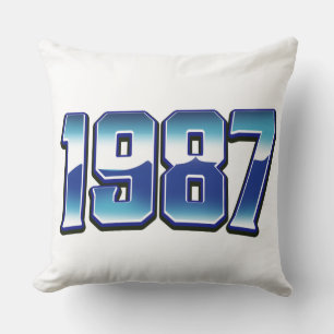 1987 THROW PILLOW