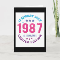 1987 Vintage Birthday
