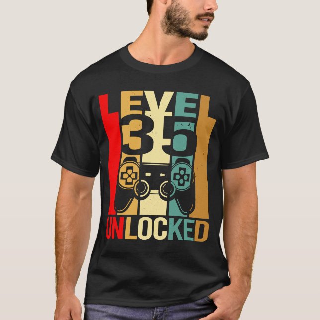 1988 Birthday Men Male Him Fun 35  35th Birthday T-Shirt (Front)