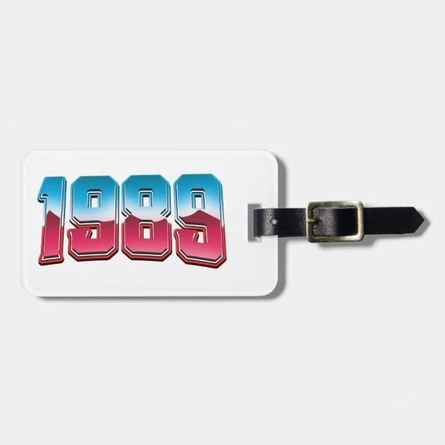 1988 LUGGAGE TAG (Front Horizontal)