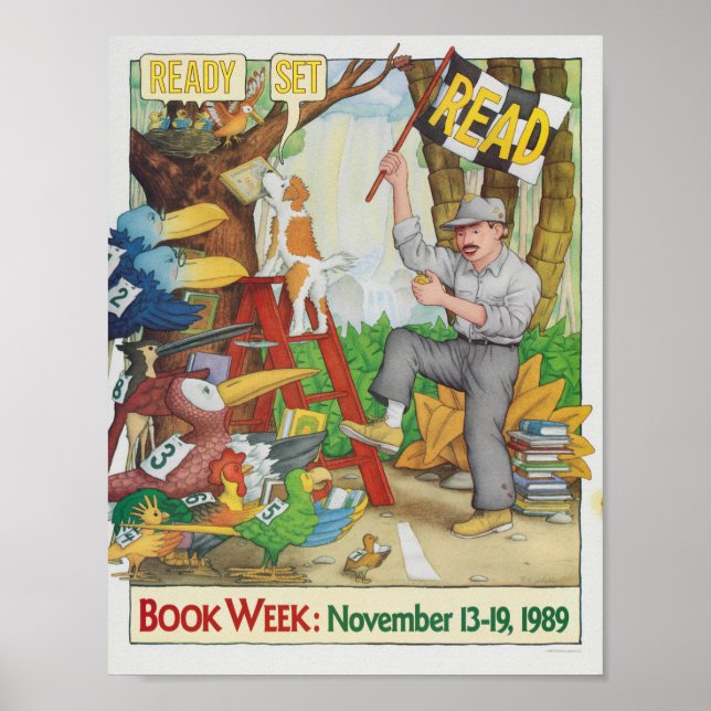 1989 Children's Book Week Poster (Front)