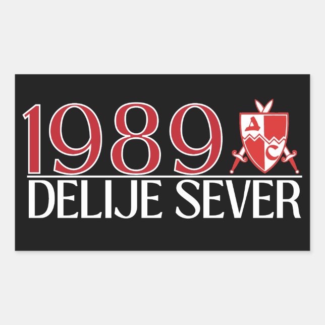 1989 Delije Sever  Sticker (Front)