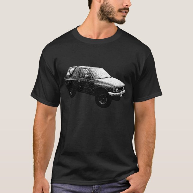 1989 Isuzu Amigo XS Sketch Art T-Shirt (Front)