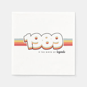 1989 The birth of legends Napkin