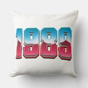 1989 THROW PILLOW