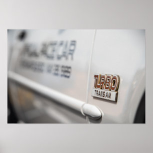 1989 Turbo Trans Am Poster