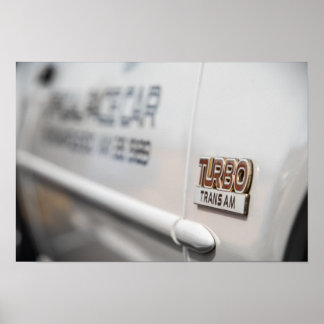 1989 Turbo Trans Am Poster