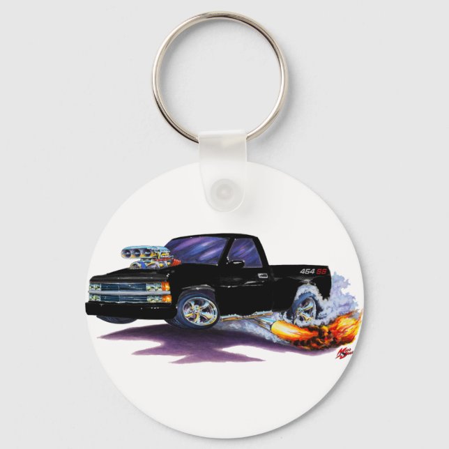 1990-93 Silverado SS454 Truck Keychain (Front)