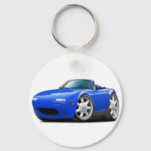 1990-98 Miata Blue Car Keychain