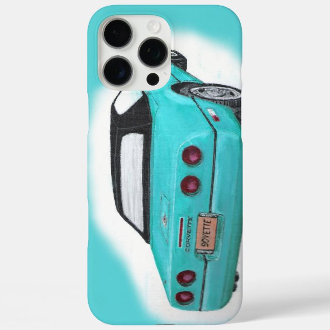 1990 Corvette Poster Case-Mate iPhone Case (Back)