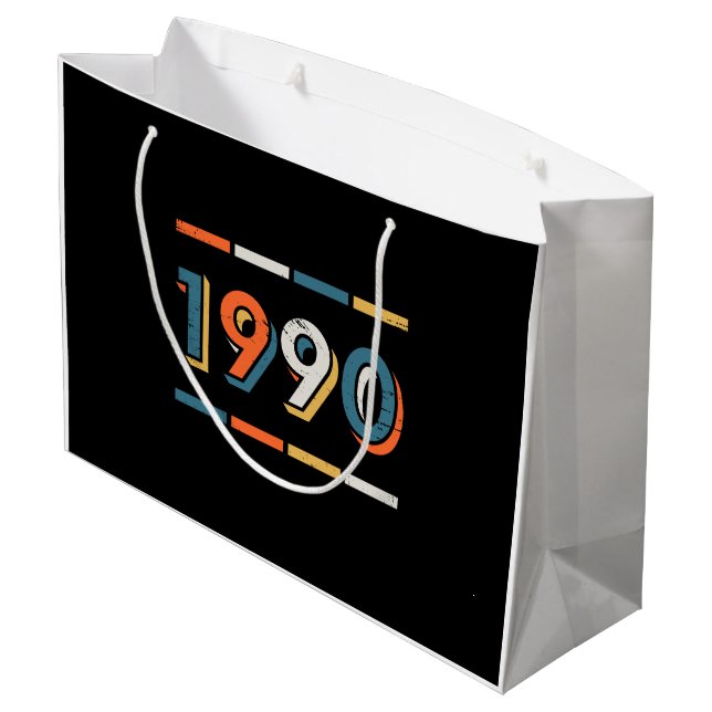 1990 LARGE GIFT BAG (Back Angled)