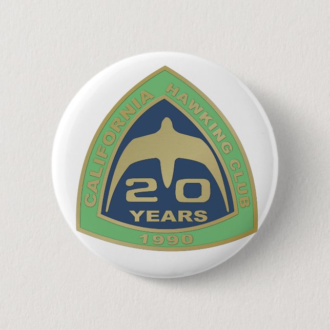 1990 Los Banos 2 Inch Round Button (Front)