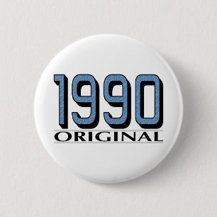 1990 Original 2 Inch Round Button
