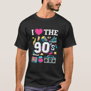 1990's 90s I Heart the Nineties T-Shirt