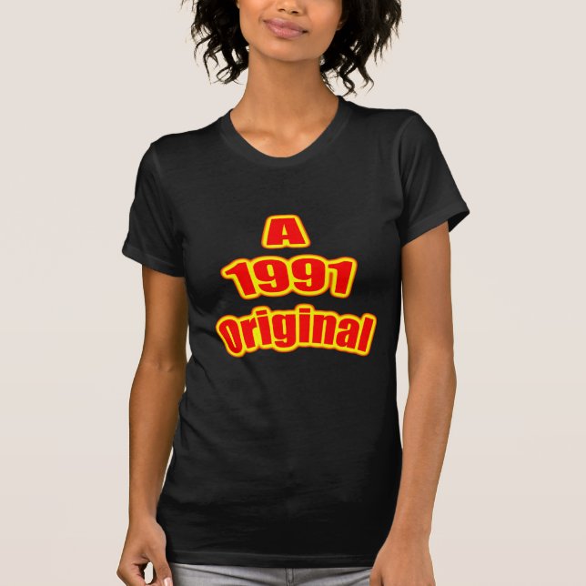 1991 Original Red T-Shirt (Front)