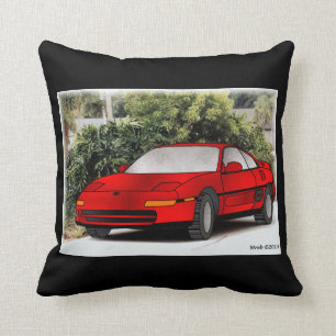 1991 Toyota MR2 Throw Pillow