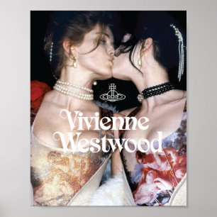 1991 Vivienne Westwood Poster vintage Girl Kiss