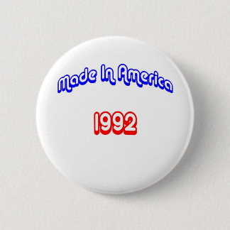 1992 Made In America 2 Inch Round Button