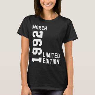 1992 March  Happy Birthday Party T-Shirt